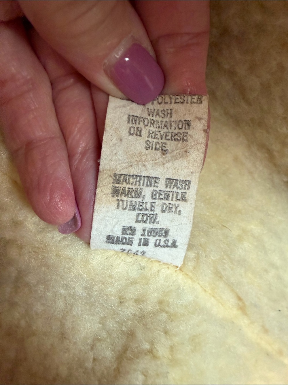 Big Smith Western Outerwear Vest Vintage 70s Mens XL Corduroy Sherpa Lined - Picture 8 of 10